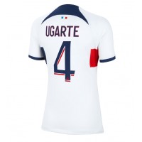 Billiga Paris Saint-Germain Manuel Ugarte #4 Borta fotbollskläder Dam 2023-24 Kortärmad